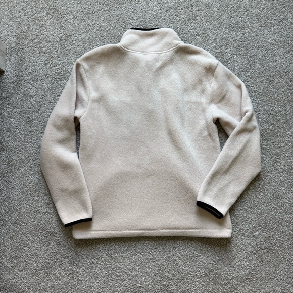 PINK Victoria's Secret Beige and Black Zip-Up Sweater - Picture 5 of 5